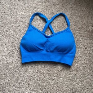Vibrant Blue Sports Bra for Women
